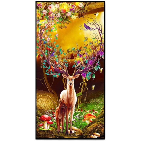 Dream Deer 5D Diy Diamond Painting Kits KN80079