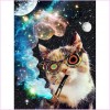 Fantasy Cat 5D Diy Diamond Painting Kits Uk KN80116