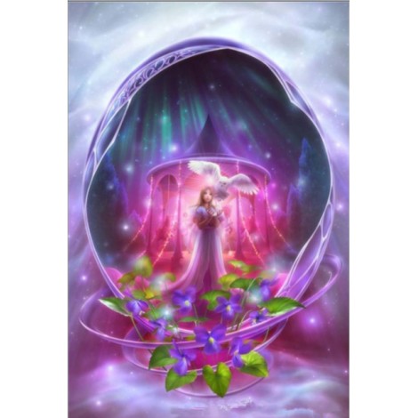 Fantasy Dream Princess Mystical 5d Diy Diamond Painting Kits UK VM9847