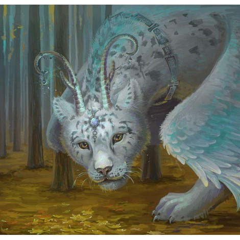 Special Elf Tiger Full Drill 5D Diy Diamond Painting Kits VM92328