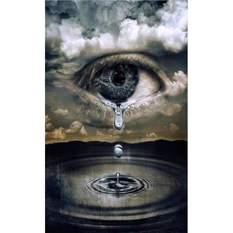 Eye Portrait 5d Diy Diamond Painting Kits UK KN80034