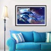 Fantasy Dream Dolphin 5d Diy Cross Stitch Diamond Painting Kits UK QB6531
