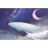 Moon Whale Pattern Embroidery 5D DIY Diamond Painting Kits UK VM92065