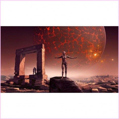 Fantasy Superman 5D DIY Diamond Painting Kits UK KN80052