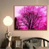Hot Sale Pretty Pink Trees Diamond Painting Kits AF9580