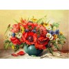 5d Rhinestone Modern Art For Beginners Flower Diy Rhinestone Painting Kit UK VM8724