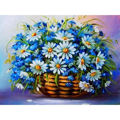 2019 New Hot Sale Flower Needlework 5d Diy Diamond Painting Kits UK VM09148