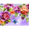 2019 Best Dream Style Flower Diy 5d Full Diamond Painting Kits UK QB5733