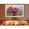 2019 Oil Painting Style Flowers 5d Fashion Diy Diamond Paint UK VM1403