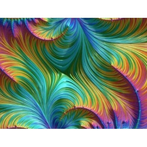 Abstract Flower Full Drill 5D DIY Diamond Painting Kits UK VM90876