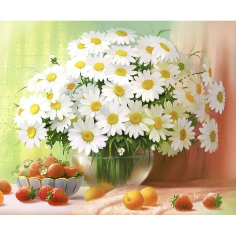 2019 New Hot Sale Flower 5d DIY Rhinestone Cross Stitch Kits UK VM8231
