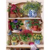 New Flower Rack Full Drill 5D DIY Diamond Painting Kits UK VM92108