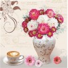 Special Dream Flower Cheap Diamond Painting Cross Stitch Kits UK VM7524