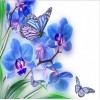 2019 New Hot Sale Popular Flower Butterfly 5d Diy Diamond Painting Kits UK VM39521