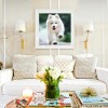 Best White Pet Dog Diy 5d Full Diamond Painting Kits UK QB5477
