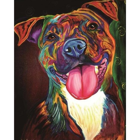 New Best Special Dream Pet Dog Diy 5d Full Diamond Painting Kits UK QB05497