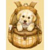 2019 New Hot Sale Diamond Line Painting Dog In Bag Diy Diamond Painting Kits UK VM09050