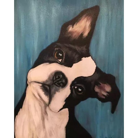 New Cute Dog 5D Diy Diamond Painting Kits Uk Cross Stitch VM92105