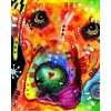 2019 Special Colorful Dog 5d Diy Rhinestone Diamond Painting UK VM1932