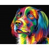2019 Special Dreamy Colorful Dog Diy 5d Diamond Embroidery Kits UK VM3525
