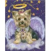 2019 Full Drill Rhinestones Dog Angel Cross Stitch Embroidery Diamond Kits VM90182