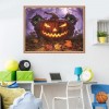 2019 Cartoon Halloween Pumpkin Cat 5d Diy Diamond Painting Kits UK VM98046