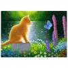 2019 Special Cat Pattern 5d Diy Cross Stitch Full Diamond Painting Kits UK QB7074