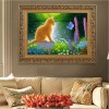 2019 Special Cat Pattern 5d Diy Cross Stitch Full Diamond Painting Kits UK QB7074