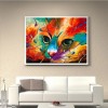 2019 Dream Various Sizes Modern Art Colorful Cat 5d Diamond Art UK VM1102