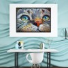 2019 Hot Sale Cat Face 5d Diy Embroidery Cross Stitch Diamond Painting Kits VM0002