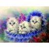 Cute Cats Portrait 2019 New Hot Sale Gift Diy 5d Rhinestone Art Kits UK VM7470