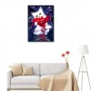 Cartoon Hot Lovely White Cat 5D Square Diamond Painting UK VM1133