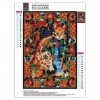 New Arrival Dream Cat And Flowers Diy 5d Cross Stitch Diamond Painting Kits Uk VM0072