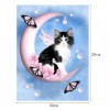 2019 Cartoon Style Cat 5d Diy Cross Stitch Diamond Painting Kits UK QB7072