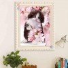 2019 New Oil Painting Style Cat 5d Diy Cross Stitch Diamond Painting Kits UK QB6454