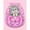 2019 Cheap Diamond Line Painting Cute Cat In Bag 5d Diamond Painting Kits UK VM88008