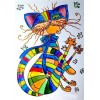 Cartoon Animal Cat 5d DIY Full Drill Diamond Painting Kits UK Embroidery VM90587