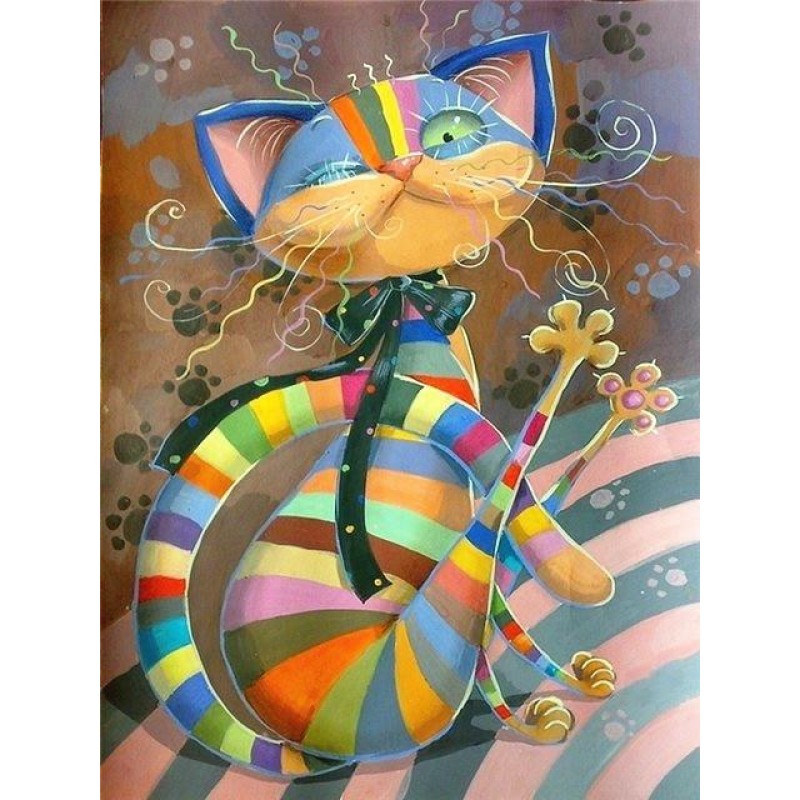 Cartoon Animal Cat 5...