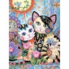 Cartoon 5D DIY Diamond Painting Cats Pattern Embroidery VM90580