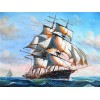 Vintage Sailing Boat Wall Decor 5d Diy Diamond Painting Kits UK VM9527