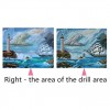 Home Decorate Oil Painting Style Lighthouse Diy 5d Diamond Painting Kits UK QB5407