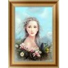 2019 New Hot Sale Home Decorate Girl Portrait  5d Diy Diamond Painting Kits UK VM4123