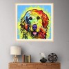 Bedazzled Special Pet Dog Embroidery Diy 5d Full Diamond Painting Kits UK QB5431