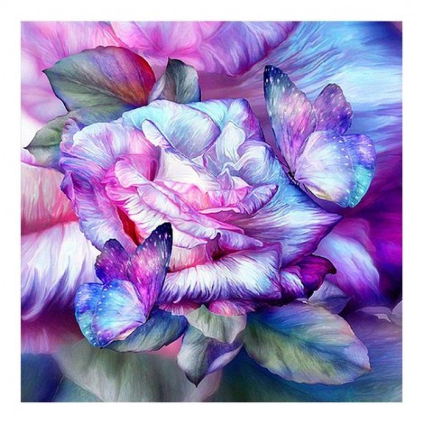 New Cheap Special Style Butterfly Diy 5d Full Diamond Painting Kits UK QB5707