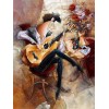 Modern Art Abstract Music Guitarist 5D DIY Diamond Painting Kits UK NB0061