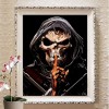 Cheap Modern Art Style Skull 5d Diy Cross Stitch Diamond Painting Kits UK VM82751