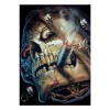 Cheap New Special Skull 5d Diy Cross Stitch Diamond Painting Kits UK VM81753