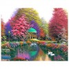 Autumn Series Pretty Colorful Cottage Diamond Painting Kits UK AF9619