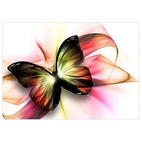 Best Crystal Cross Stitch Dream Butterfly Diy 5d Full Diamond Painting Kits UK QB54314