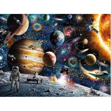 2019 Dream Wall Decor Landscape Space 5d Diy Diamond Painting Kits UK VM38496